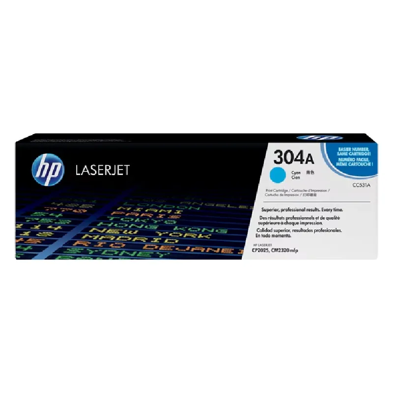 HP toner CC531A (304A) Cyan HP toner CC531A (304A) Cyan