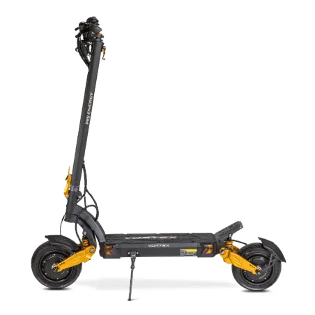 MS ENERGY električni skuter - romobil VORTEX GOLDEN/crni, domet do 70km
