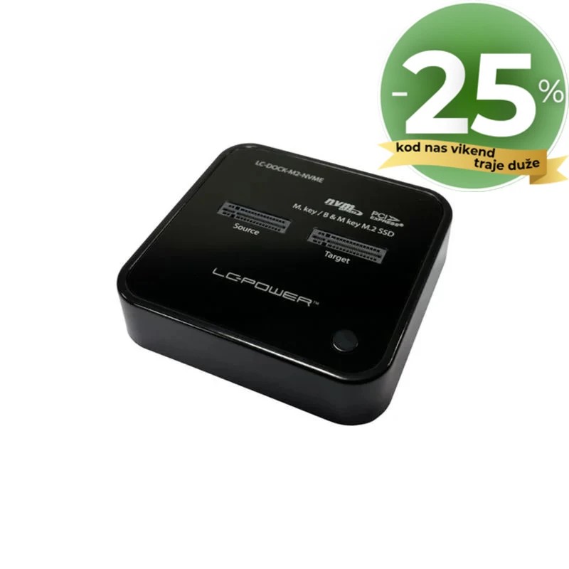 LC-Power docking USB/C M.2 NVMe, LC-DOCK-M2-NVME LC-Power docking USB/C M.2 NVMe, LC-DOCK-M2-NVME