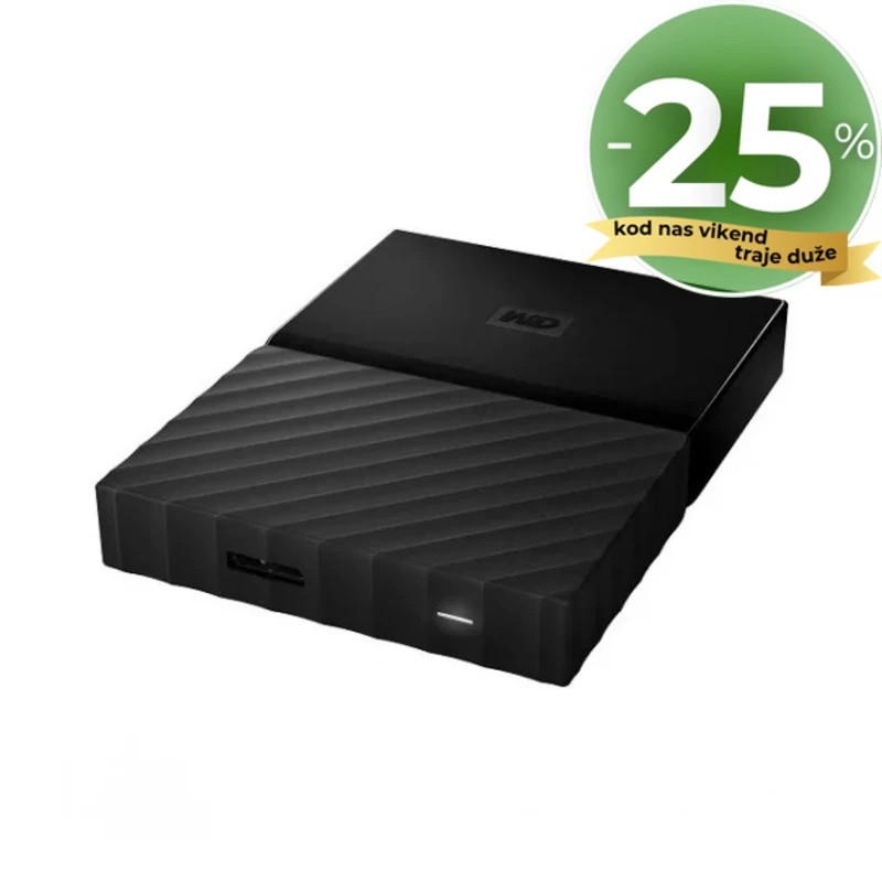 WD Externi 4TB MY Passport crni, WDBPKJ0040BBK WD Externi 4TB MY Passport crni, WDBPKJ0040BBK